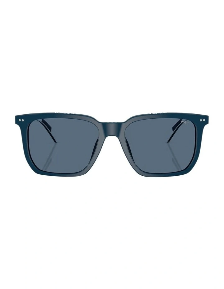 Polo Ralph Lauren Acetate Sunglasses in Blue image 2