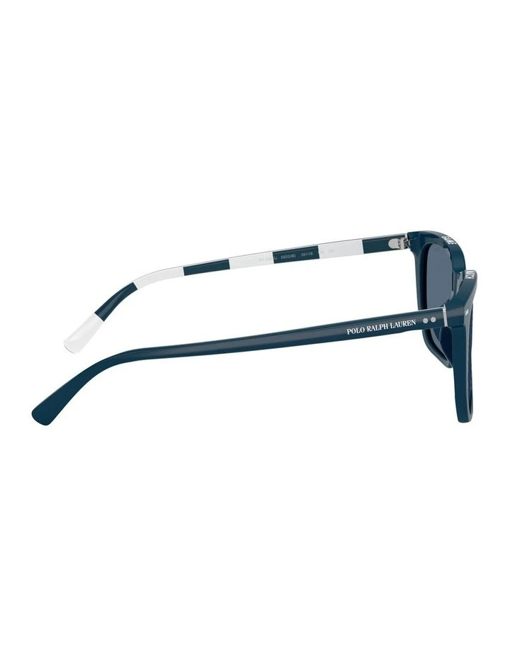 Polo Ralph Lauren Acetate Sunglasses in Blue image 6