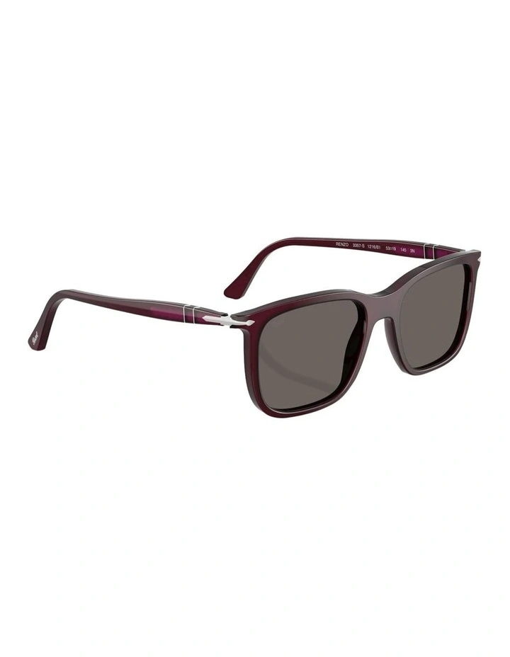 Renzo Acetate Sunglasses PO3357S in Red image 6