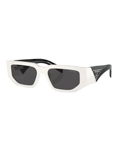 Prada PR 09ZS Acetate Sunglasses in White