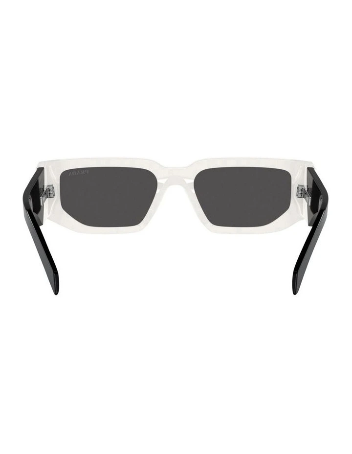 Prada PR 09ZS Acetate Sunglasses in White image 4