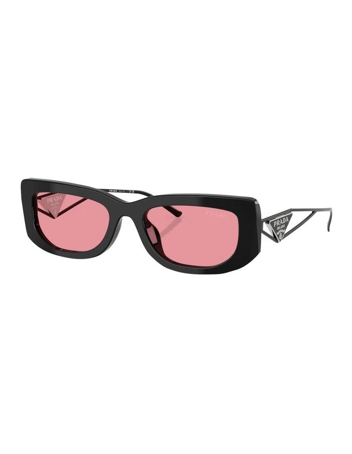 Acetate Sunglasses in Black image 1