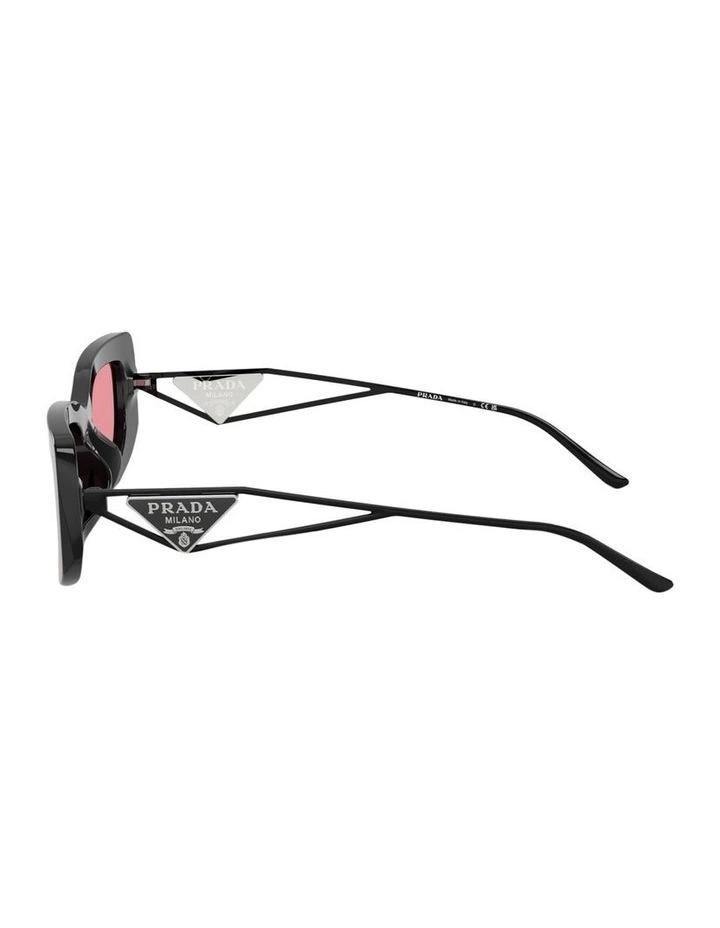 Acetate Sunglasses in Black image 3