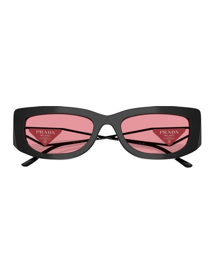 Acetate Sunglasses in Black image 4