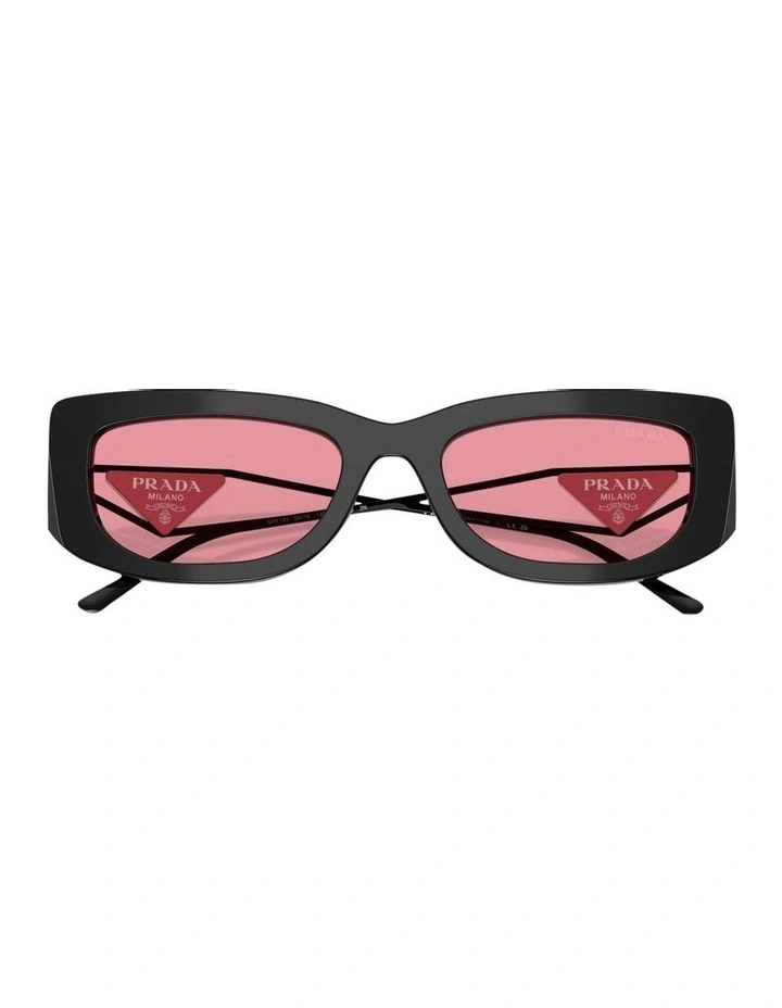Acetate Sunglasses in Black image 5