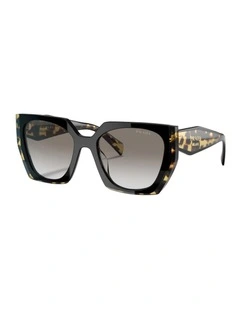 PR 15WS Acetate Sunglasses in Black