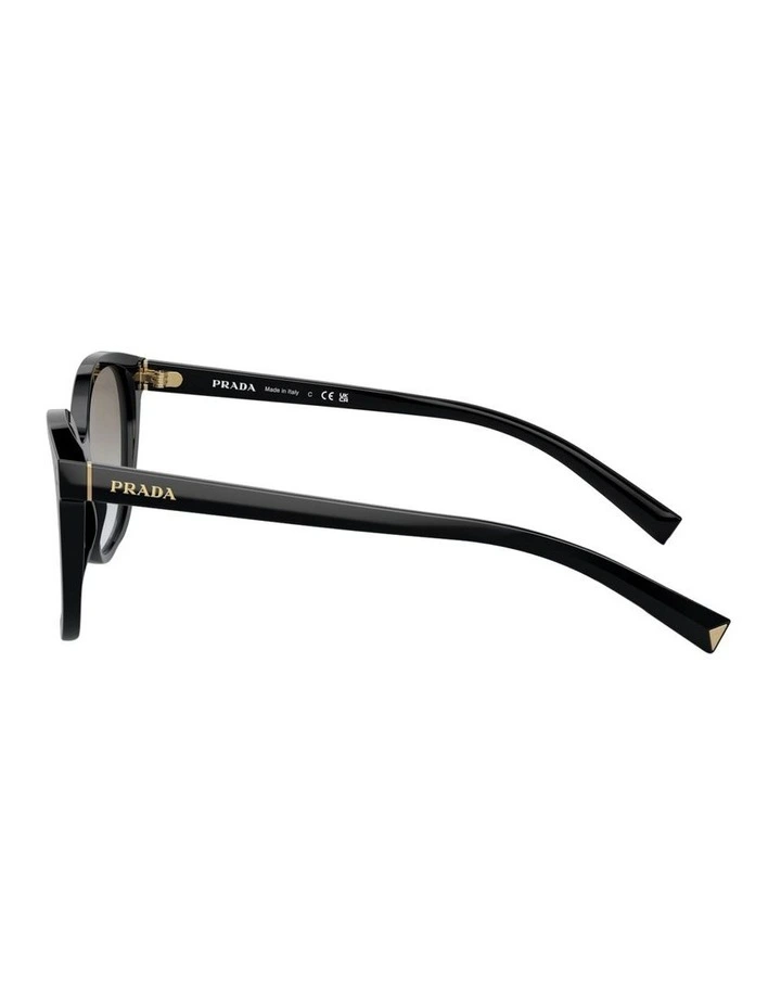 Prada PR 22ZSF Acetate Sunglasses in Black image 3
