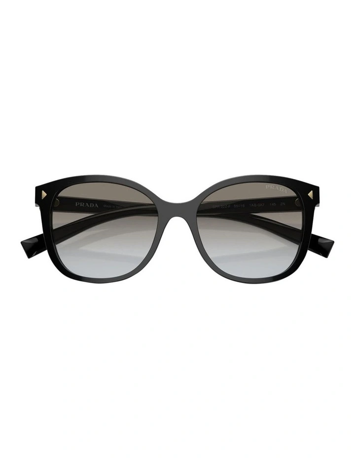 Prada PR 22ZSF Acetate Sunglasses in Black image 4
