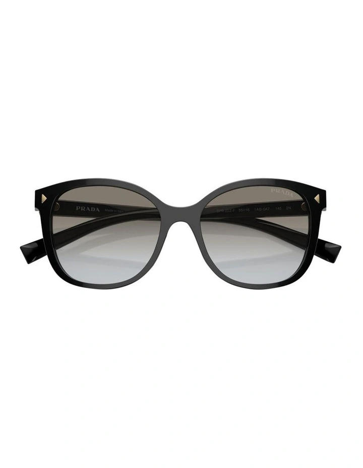 Prada PR 22ZSF Acetate Sunglasses in Black image 5