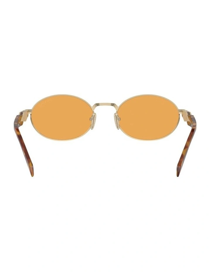 PR 65ZS Metal Sunglasses in Gold image 4