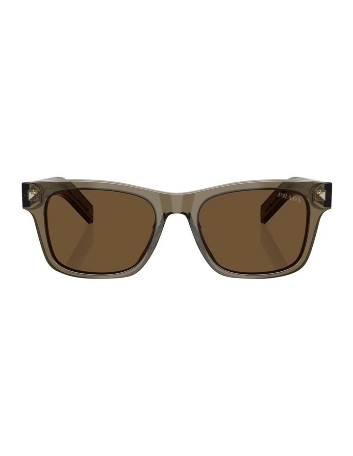 Prada  Acetate Sunglasses in Beige image 2