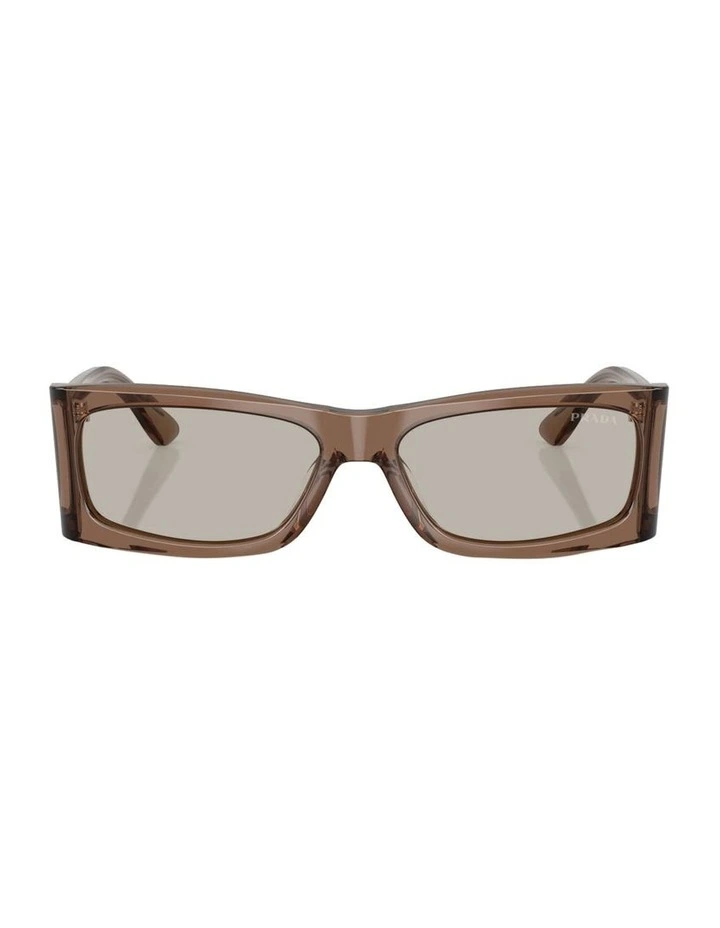 Acetate Sunglasses in Brown image 2
