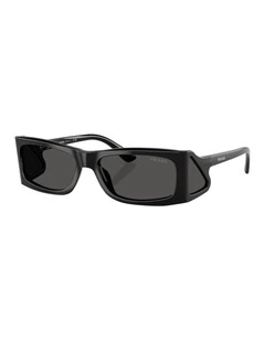 Prada  Acetate Sunglasses in Black