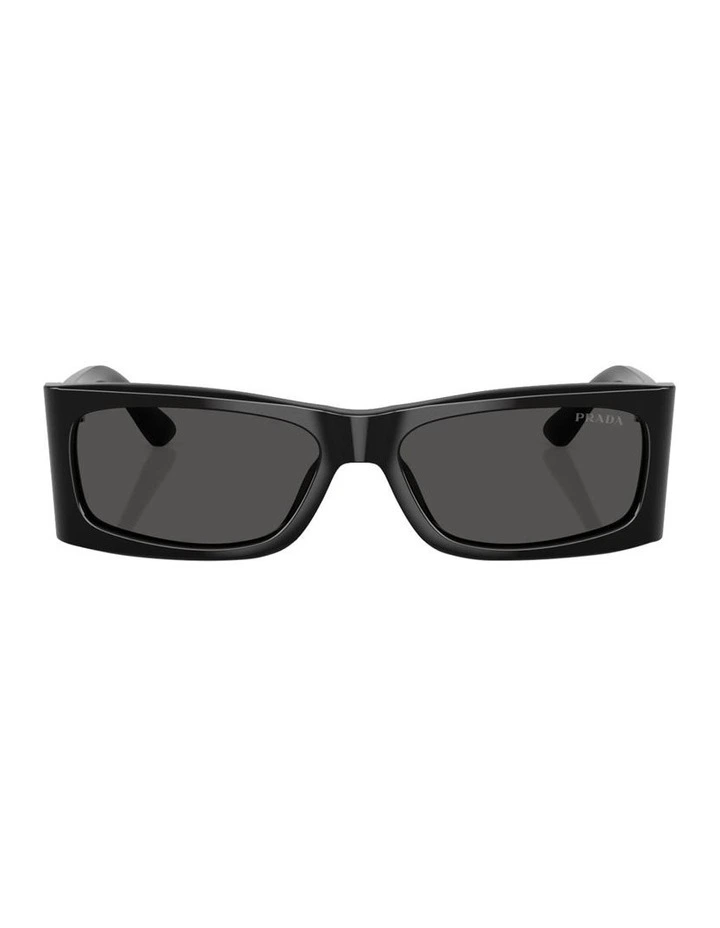 Acetate Sunglasses in Black image 2