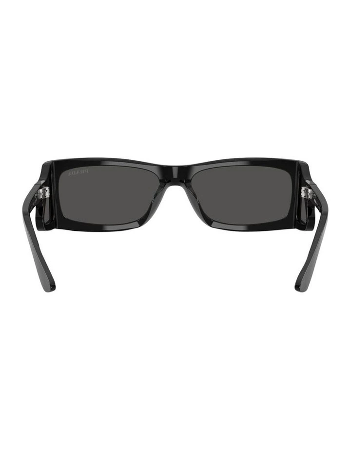 Acetate Sunglasses in Black image 4