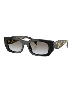 Prada  Acetate Sunglasses in Black