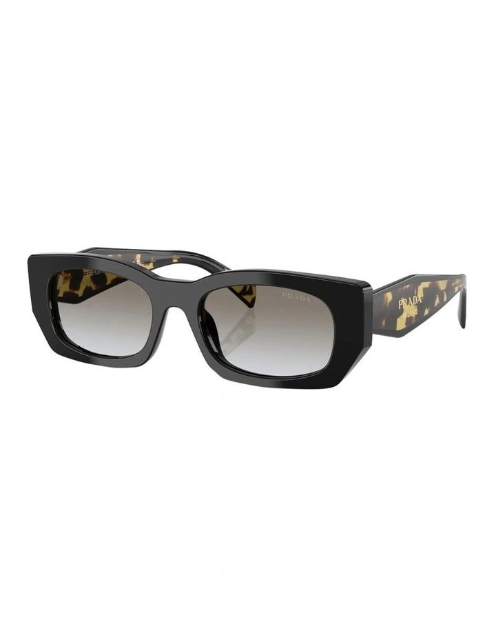 Prada Acetate Sunglasses in Black image 1