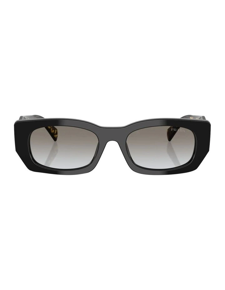 Prada Acetate Sunglasses in Black image 2