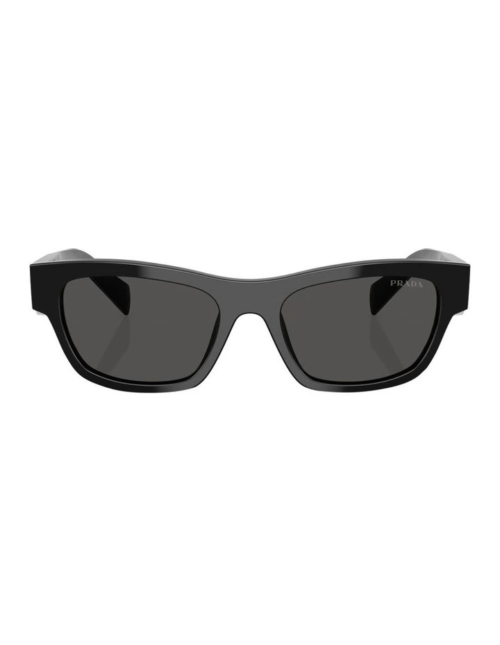 Prada Acetate Sunglasses in Black image 2