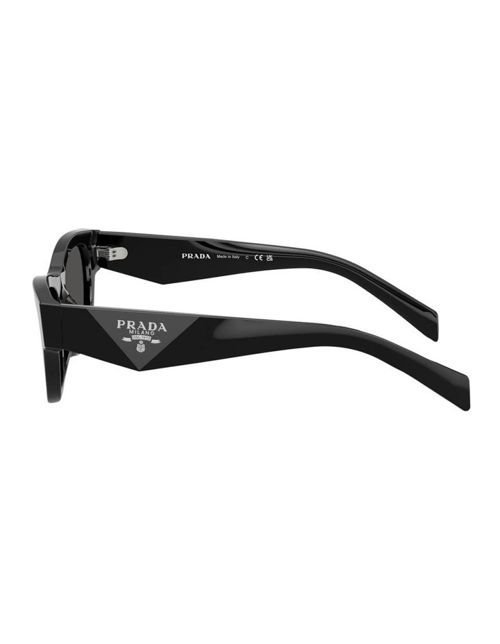 Prada Acetate Sunglasses in Black image 3