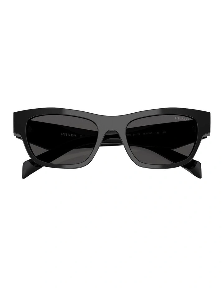 Prada Acetate Sunglasses in Black image 4