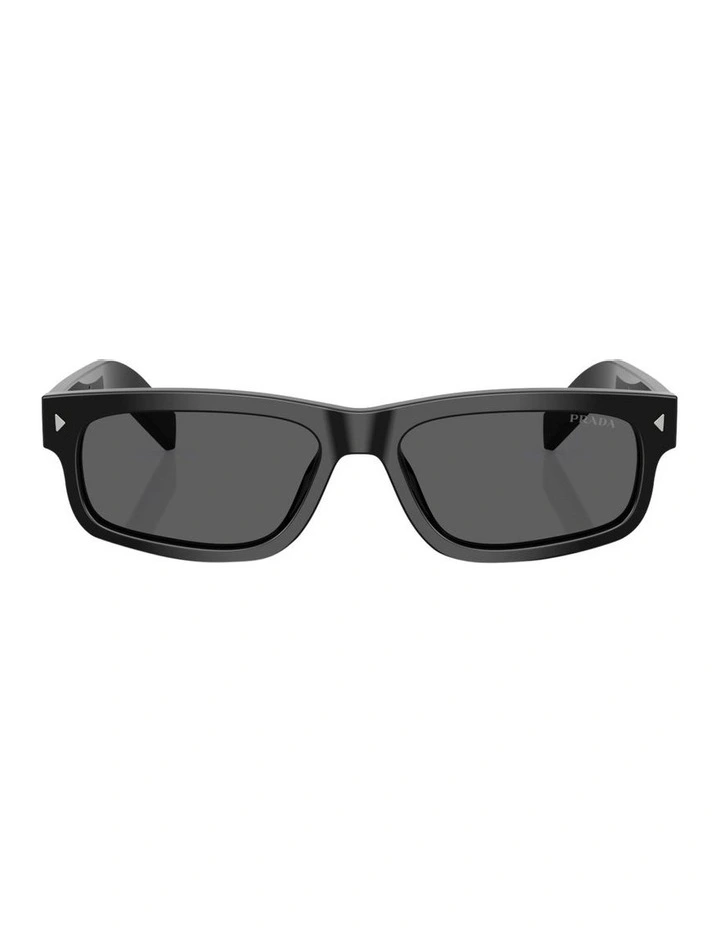 Prada Acetate Sunglasses in Black image 2