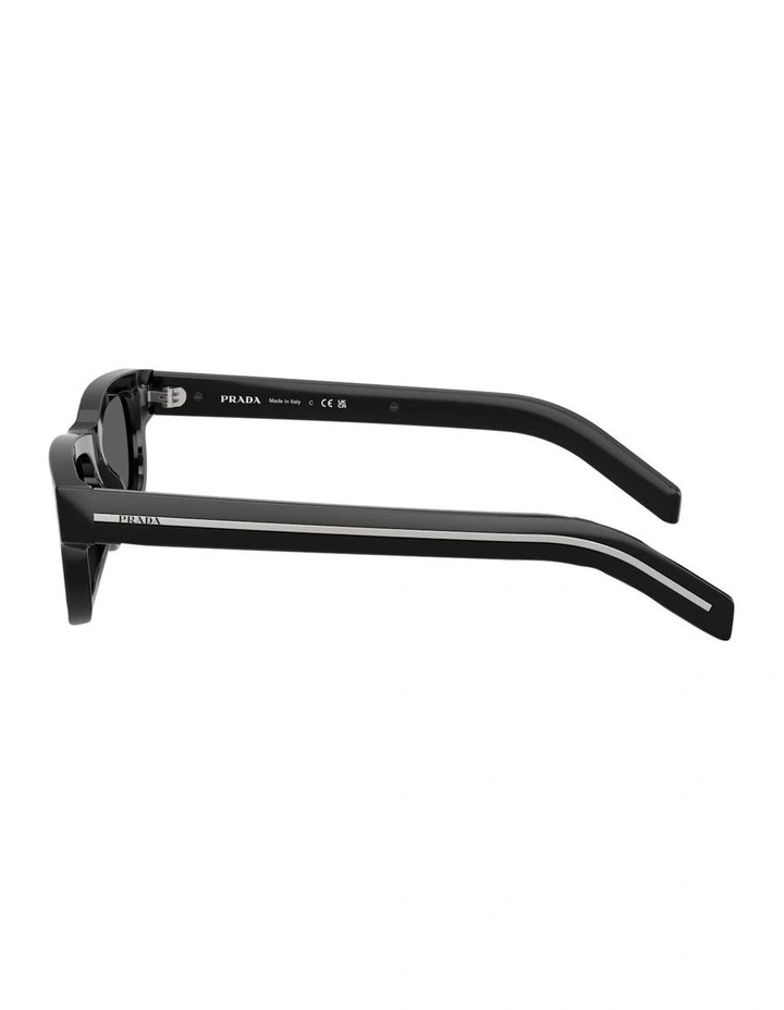 Prada Acetate Sunglasses in Black image 3