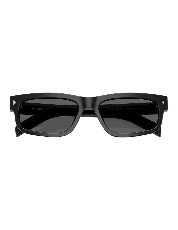 Prada  Acetate Sunglasses in Black image 5