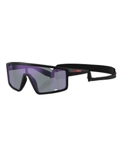 Injected Sunglasses in Black