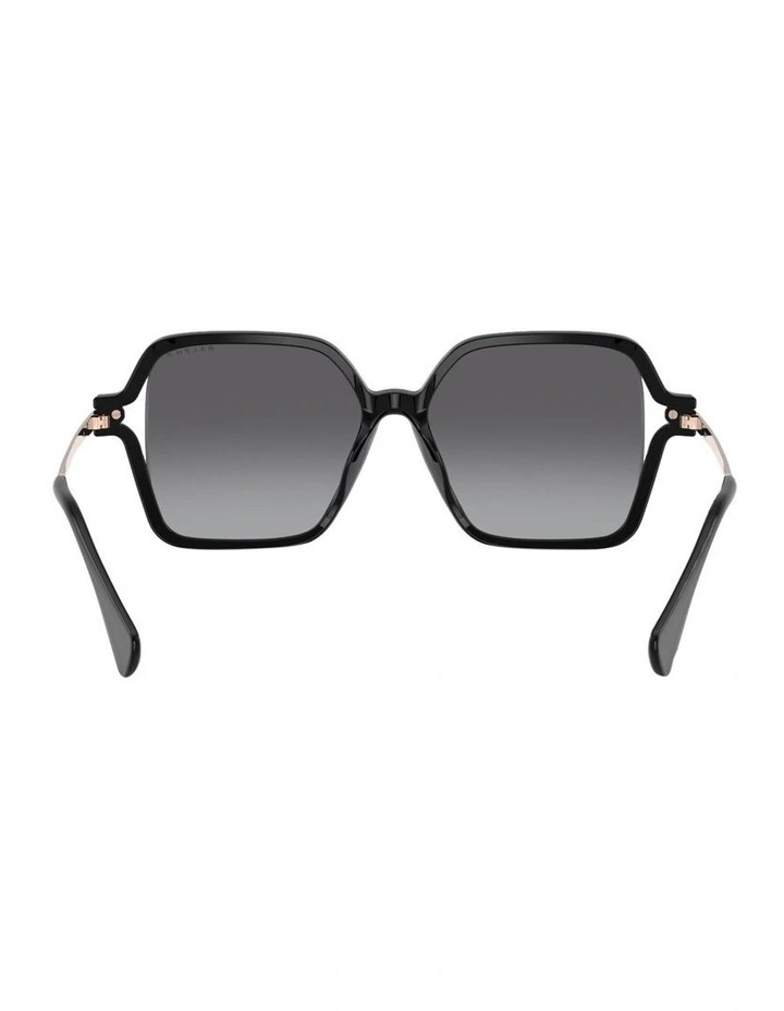 Ralph  Injected Polarised Sunglasses in Black image 4