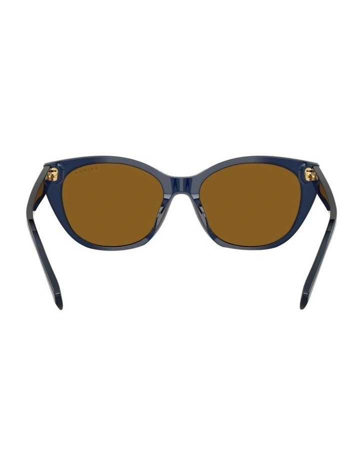 Ralph  Acetate Polarised Sunglasses in Blue image 1