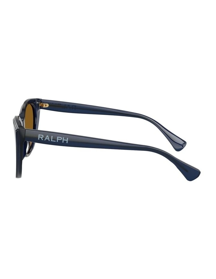 Ralph  Acetate Polarised Sunglasses in Blue image 3