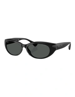 Ralph  Injected Sunglasses in Black