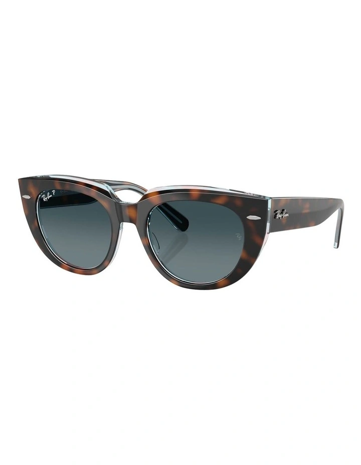 Ray-Ban Doreen Propionate Polarised Sunglasses in Tortoise image 1