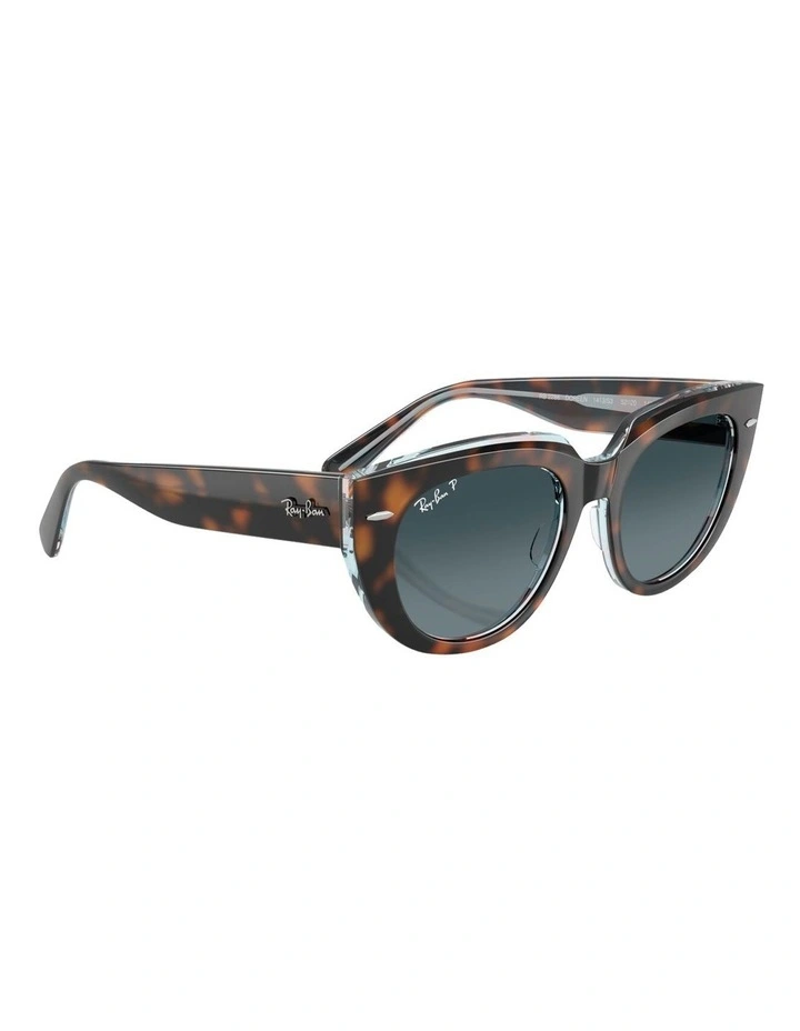 Ray-Ban Doreen Propionate Polarised Sunglasses in Tortoise image 4