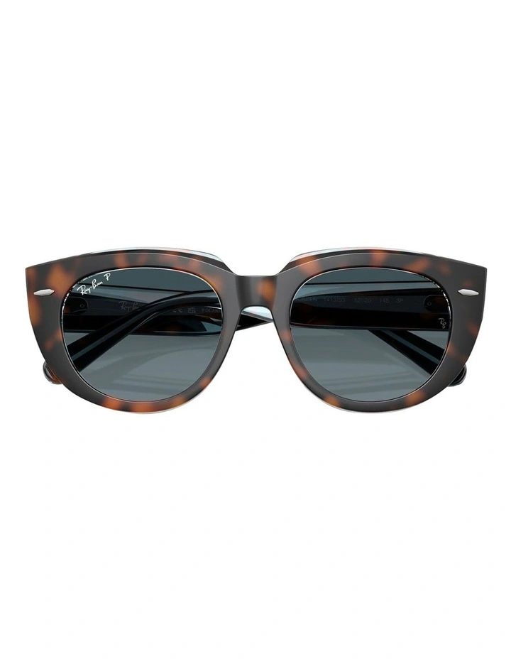 Ray-Ban Doreen Propionate Polarised Sunglasses in Tortoise image 5