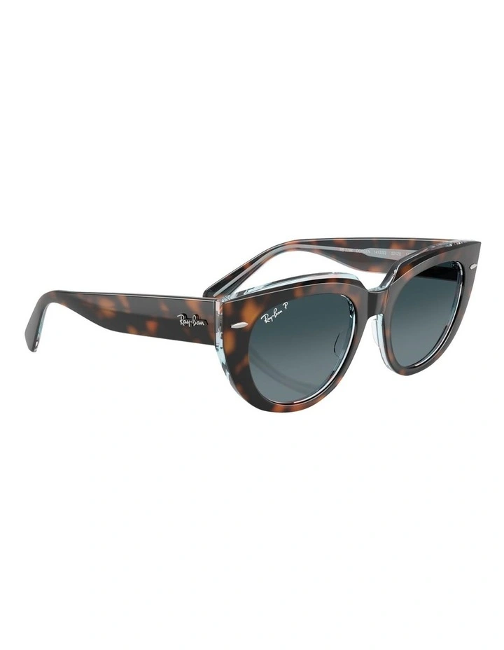Ray-Ban Doreen Propionate Polarised Sunglasses in Tortoise image 6