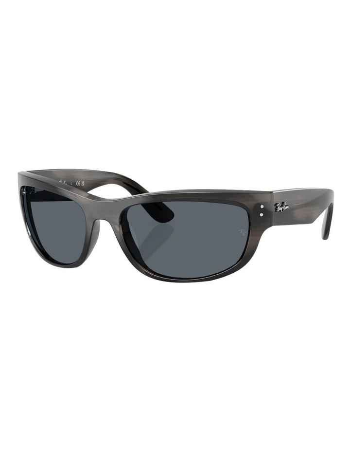Ray-Ban Mega Balorama Propionate Sunglasses in Grey image 1