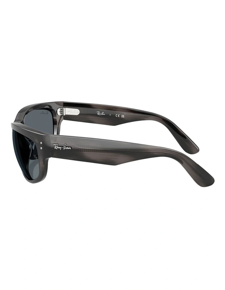 Ray-Ban Mega Balorama Propionate Sunglasses in Grey image 3