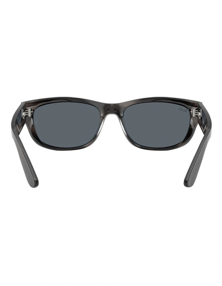 Ray-Ban Mega Balorama Propionate Sunglasses in Grey image 4