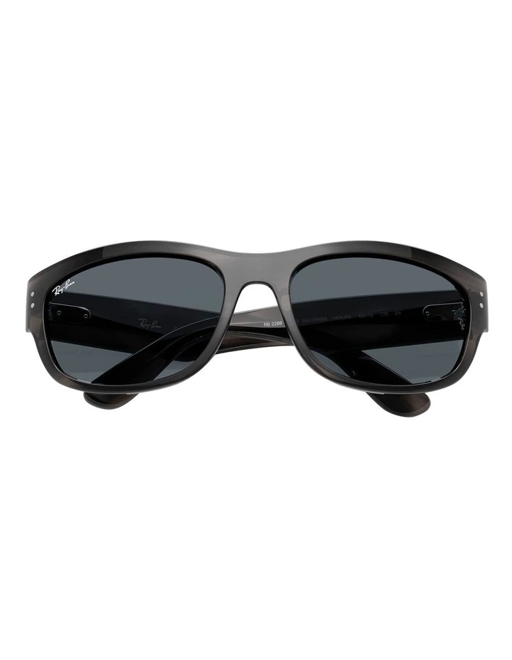 Ray-Ban Mega Balorama Propionate Sunglasses in Grey image 5