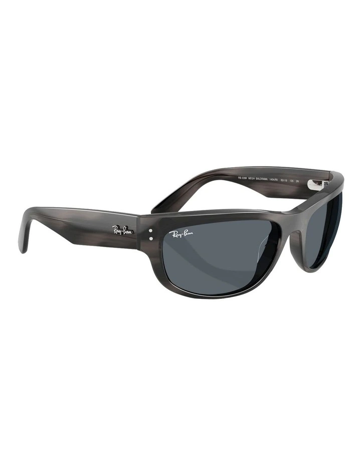 Ray-Ban Mega Balorama Propionate Sunglasses in Grey image 6