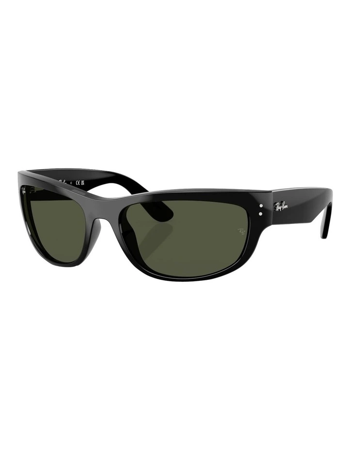 Ray-Ban Mega Balorama Propionate Sunglasses in Black image 1