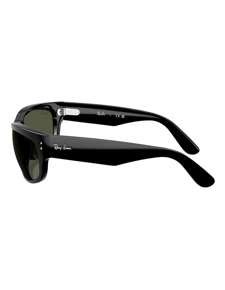 Ray-Ban Mega Balorama Propionate Sunglasses in Black image 3