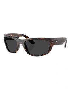 Ray-Ban Mega Balorama Propionate Polarised Sunglasses in Tortoise
