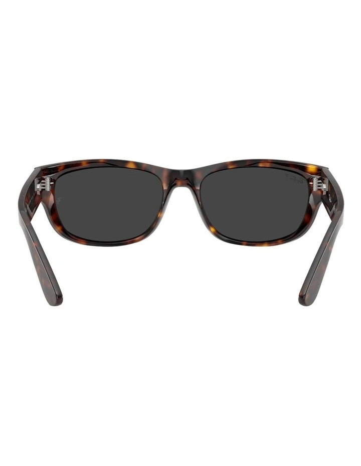 Ray-Ban Mega Balorama Propionate Polarised Sunglasses in Tortoise image 4