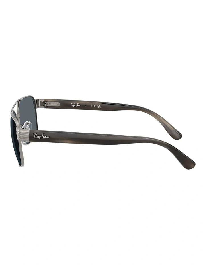 Ray-Ban  Metal Sunglasses in Silver image 2
