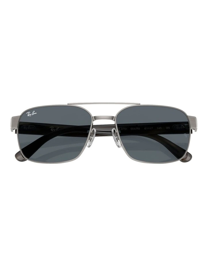 Ray-Ban  Metal Sunglasses in Silver image 4