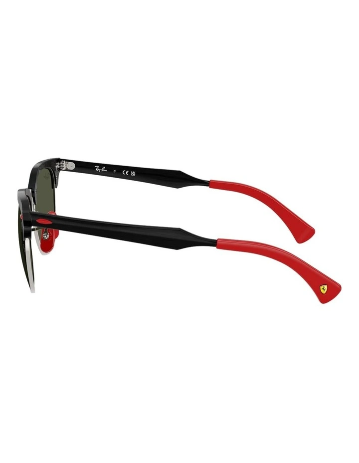 Ray-Ban RB3807M Scuderia Ferrari Collection Aluminium Sunglasses in Silver image 3
