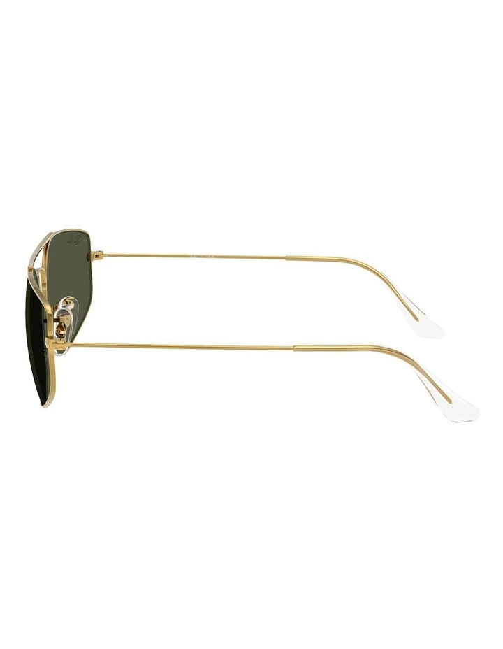 Ray-Ban Explorer V Metal Sunglasses in Gold image 3